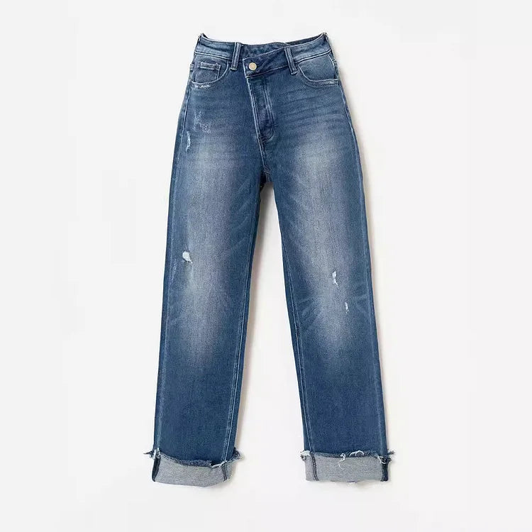 Bequeme, locker sitzende Denim