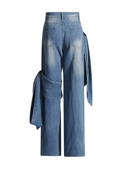 Retro-Denim mit hoher Taille