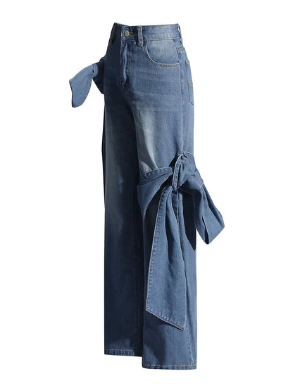 Retro-Denim mit hoher Taille