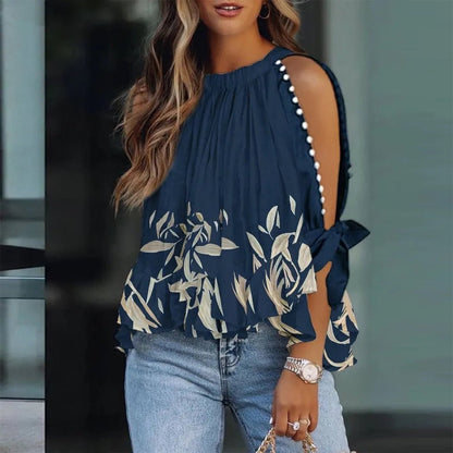 Langärmelige Boho-Bluse