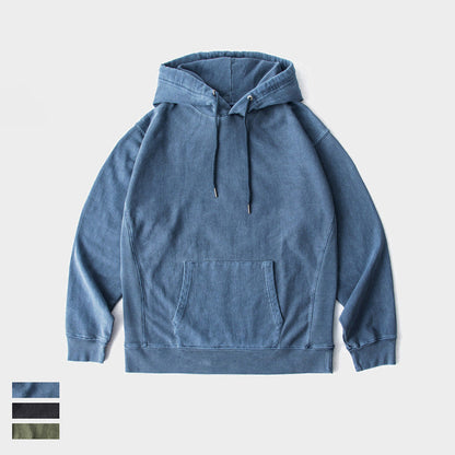 Dicker langer Hoodie für draußen