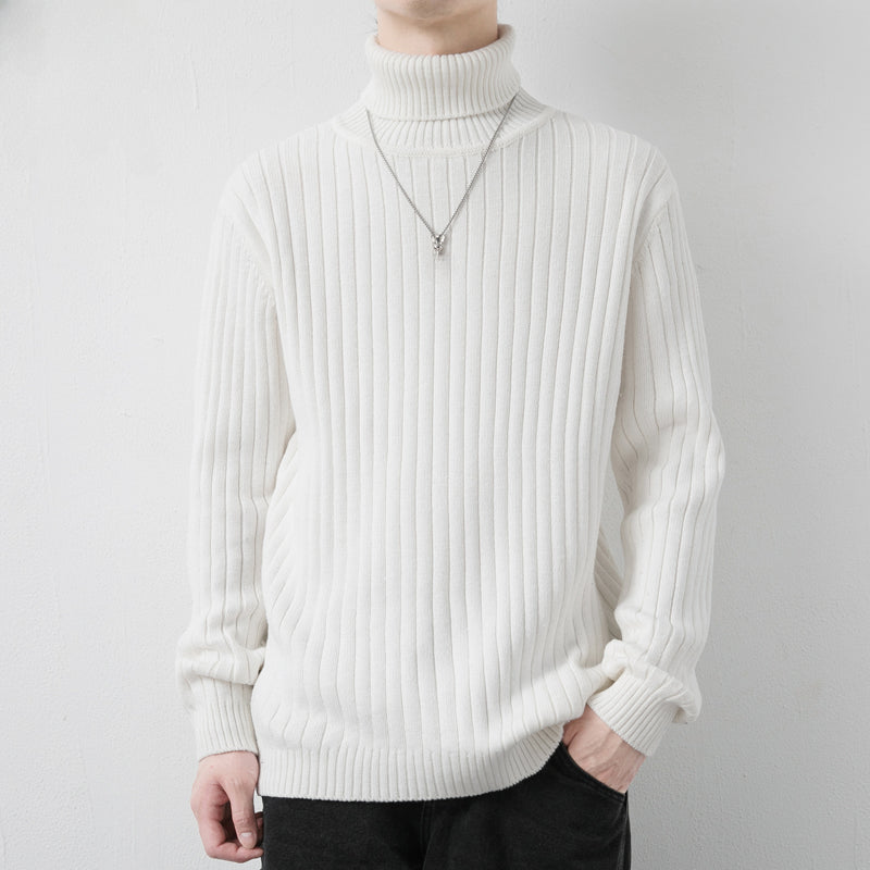 Kuscheliger Rollkragenpullover Solid