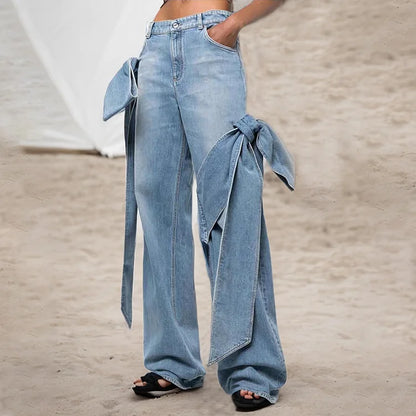 Retro-Denim mit hoher Taille