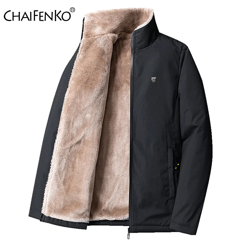 Männer Winddichte Fleecejacke Männer