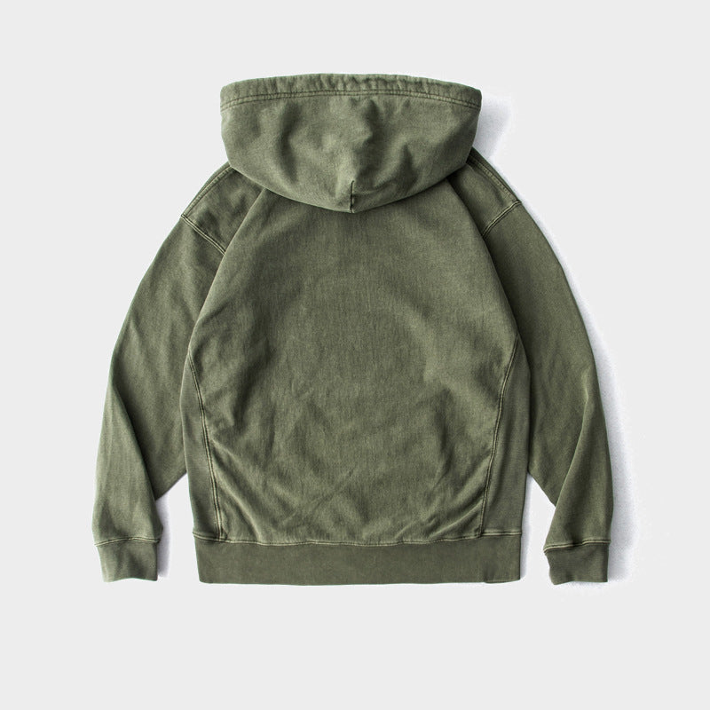 Dicker langer Hoodie für draußen