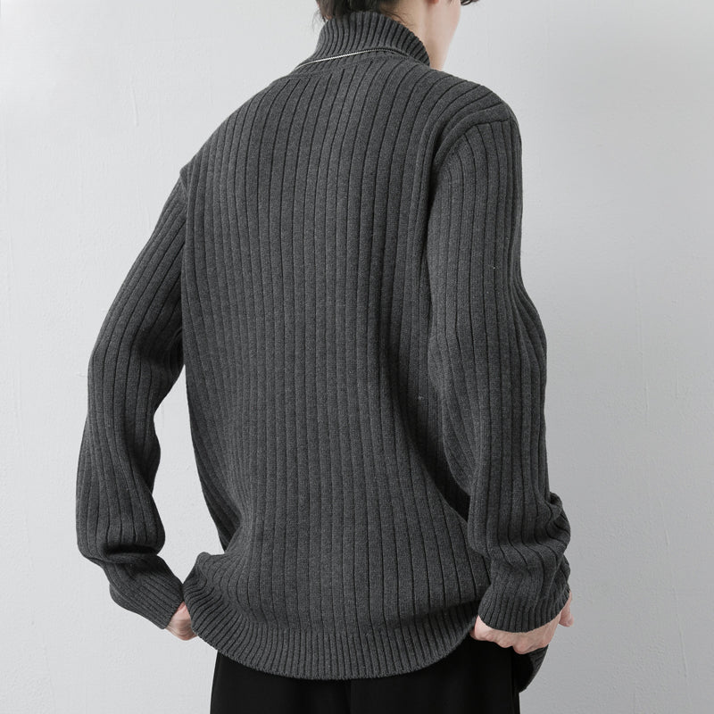 Kuscheliger Rollkragenpullover Solid