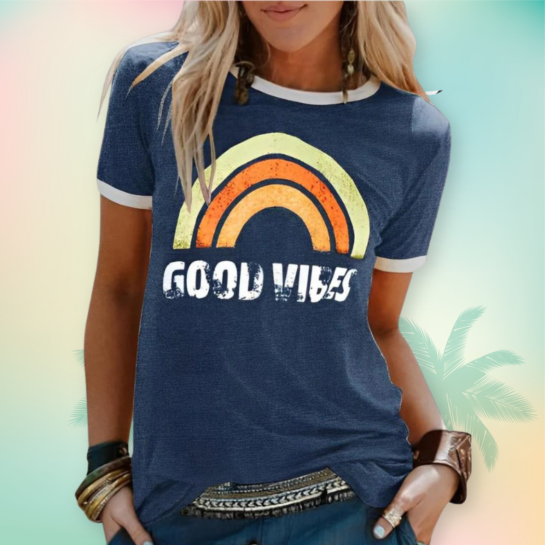 Frauen Good Vibes Shirt