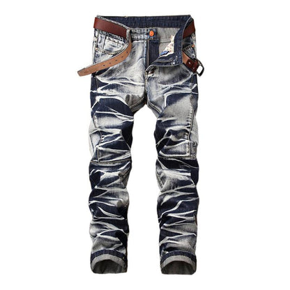 Handbemalte Jeans für Männer