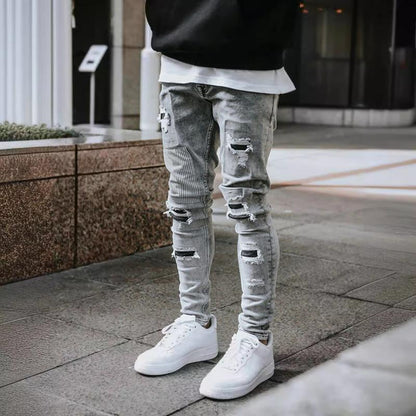 Modische Ripped Jeans für Männer